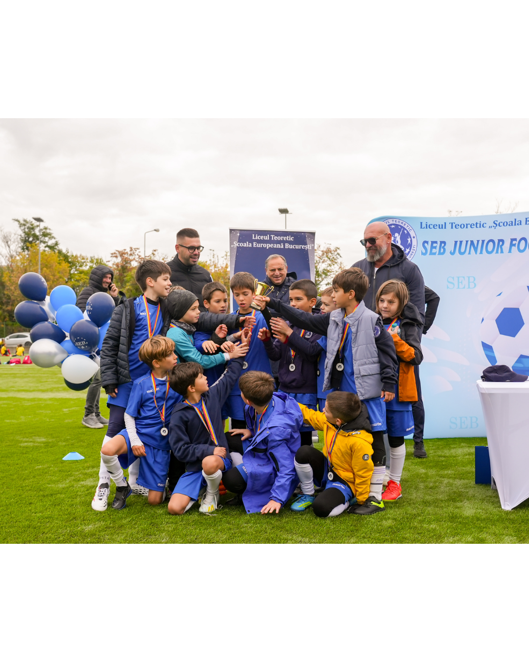 SEB Junior Football Cup 2026 - Bogdan Stelea și Adrian Ilie